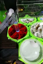 Estación espacial de granja de hormigas con impresión 3D, Torre hidratante, expansión ilimitada, nido de hormiga, taller de hormiga