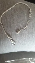 Uds.-pulsera con cierre Cadena de serpiente de langosta chapada en plata, brazalete con abalorio de corazón, apto para abalorios de agujero grande europeo, joyería DIY # PP13