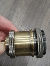 Fitting Bulb Socket Socket-Pendant-Lights Screw-Base Retro-Lamp-Holder Aluminum-Light