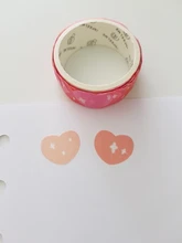 Rollo de cinta Washi de colores, arco de frutas de arcoíris, pegatinas redondas para álbum de recortes, 100 Uds.