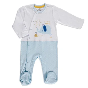 ebebek Aziz Bebe Summer Baby Boy Sun and Elephant Romper 
ebebek Aziz Bebe Summer Baby Boy Sun and Elephant Romper