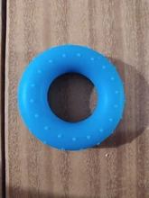 Anillo de agarre de mano de Gel de sílice, accesorio de agarre de mano, anillo de masaje de rehabilitación de fuerza