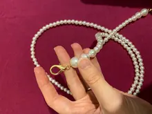 Correa con perlas de 100/110/120cm para bolsos manijas de bolso, cadena de cuentas larga de repuesto para monedero, para correas para bolso de hombro, cinturón de perlas