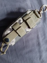 Military Molle Case Pouch Goggles Sunglasses Hard-Eyeglasses-Bag Outdoor Hunting 1000D
