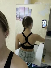 Sujetador cruzado de Yoga para mujer, Top deportivo para mujer, Top deportivo transpirable con agujeros, Chaleco corto para correr, ropa deportiva de realce para Fitness