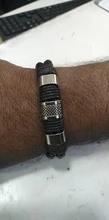 Pulsera de cuero Retro Para hombre y mujer, pulseras trenzadas Vintage en marrón y negro, regalo de fiesta, joyería, brazaletes de cierre magnético 2020