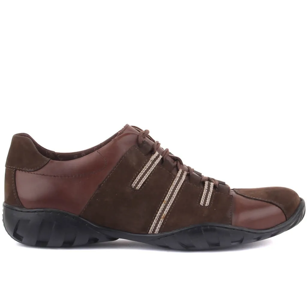 Sail Lakers-Brown Nubuck Leather Men 'S Casual Shoes
Sail Lakers-Brown Nubuck Leather Men 'S Casual Shoes