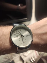 Belushi-reloj de cuarzo deportivo para hombre, cronógrafo moderno con correa de cuero, de lujo, de imitación, 2020