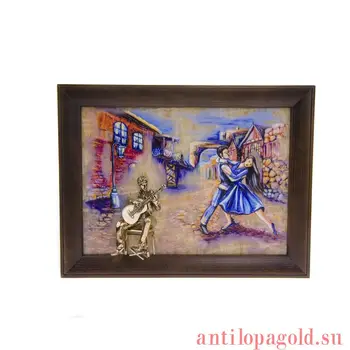 Painting "guitarist" painted 
Painting "guitarist" painted