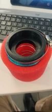 Esponja para filtro de aire, limpiador de espuma recta de 38mm, 42mm, 48mm, 58mm, 50cc, ciclomotor, Scooter, CG125, 150cc, moto de cross
