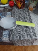 Espátula para comida multifunción para perros y Gato, cuchara para alimentar al bebé, con bolsa de sellado, Clip, taza medidora creativa