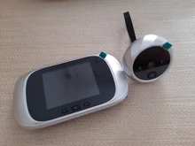 Timbre Digital con pantalla LCD de 2,8 pulgadas cámara electrónica inteligente con mirilla para puerta, cámara de vídeo, visor, timbre de puerta, visión nocturna IR de 0,3 MP