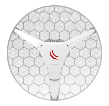Miktorik LHG 5 ac Dual chain 24.5dBi 5GHz CPE/Point-to-Point Integrated Antenna with AC support and Gigabit Ethernet
Miktorik LHG 5 ac Dual chain 24.5dBi 5GHz CPE/Point-to-Point Integrated Antenna with AC support and Gigabit Ethernet