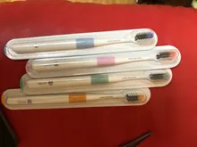 Xiaomi-cepillo de dientes para Doctor, utensilio de limpieza profunda de 4 colores, método Bass Sandwish, con 1 caja de viaje