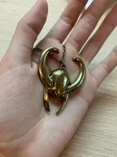 Collar de thor 2 the dark world para hombre y mujer, colgante de casco Loki, joyería de oro antigua vintage para hombres y mujeres, venta al por mayor