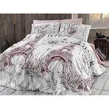 YOUR WONDERFUL COVER Paris Eiffel Tower Romantica Bedding Duvet Cover Set,100% Cotton Full Double 4Pc
YOUR WONDERFUL COVER Paris Eiffel Tower Romantica Bedding Duvet Cover Set,100% Cotton Full Double 4Pc
