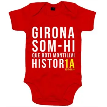 Baby bodysuit Girona First Division 2017 2018 Boti Montilivi Somhi Girona Histor1a
Baby bodysuit Girona First Division 2017 2018 Boti Montilivi Somhi Girona Histor1a