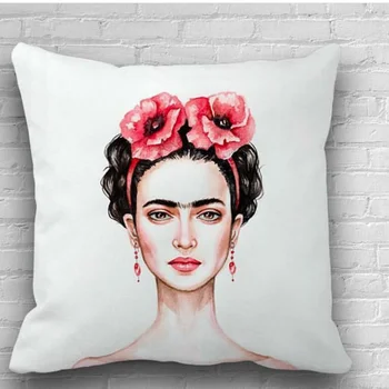 Frida Kahlo Mexican Fire Rectangular Pillowcase Cushion Cover Digital Printed Decorative Art Painter Custom Design Drawing
Frida Kahlo Mexican Fire Rectangular Pillowcase Cushion Cover Digital Printed Decorative Art Painter Custom Design Drawing