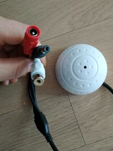 Mini micrófono de vigilancia de seguridad CCTV, dispositivo de entrada de Audio de alta sensibilidad con voz Natural transparente de poco ruido