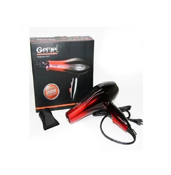 

Gemei hair Dryer professional GM-1719 1800W / 2 speeds + 3 levels of heat. Cold button, ionico.