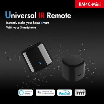 Broadlink Bestcon RM4C Mini Universal Remote, New Fastcon Technology, WiFi + IR Control Hub for Smart Home Life, Compatible with
Broadlink Bestcon RM4C Mini Universal Remote, New Fastcon Technology, WiFi + IR Control Hub for Smart Home Life, Compatible with