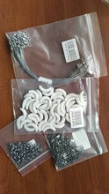 Conector de pesca de acero inoxidable, rodamiento de Pin giratorio, broches de presión, accesorios de aparejos de pesca, 50 unids/lote