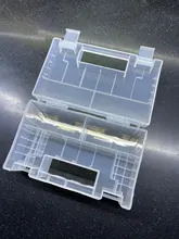 Battery-Case-Holder Storage-Box Container-Aa Inner-Compartment Practical AAA Clear Wear-Resistant