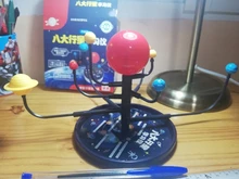 Kit de modelo planetario de nueve planetas del Sistema Solar, proyecto de ciencia astronómica DIY, regalo para niños, venta a todo el mundo, educación temprana para niños