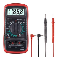 Digital Multimeter Measuring Instruments AC DC Voltage Meter Multi Tester Ammeter Voltmeter 3 In 1 Tools For Electrician XL830L Digital Multimeter Measuring Instruments AC DC Voltage Meter Multi Tester Ammeter Voltmeter 3 In 1 Tools For Electrician XL830L