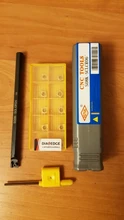 Herramienta de torneado en espiral S06K / S07K / S08K / S10K / S12M SCLCR06, 95 grados, barra de perforación, CCMT060204