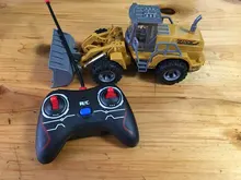 excavadora rc excavadora juguete camion rc Camión de ingeniería de plástico con Control remoto, Mini buldózer con Control remoto 1:32, grúa excavadora, modelo de vehículo eléctrico