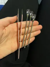 Pinzas de resina para cuchara, juego de herramientas para manicura, resina epoxi UV de silicona, arcilla del molde, manualidades