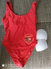 BAYWATCH BFUSTYLE Classic EE.UU. traje de Baño Mujeres Sexy Traje De Baño Rojo de Una Pieza Bañista traje de Baño Tanga Trajes de Baño