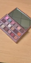 Paleta de sombra de ojos profesional, 18 colores, largo cosmético, resistente al agua, Color tierra, semillas de Granada, maquillaje
