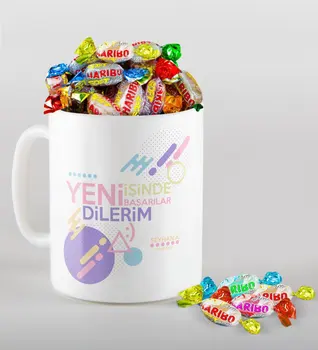Personalized New She Devotes The Success In Mug and Haribo Candy Gift Seti-2
Personalized New She Devotes The Success In Mug and Haribo Candy Gift Seti-2