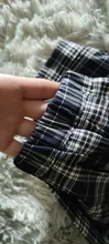 OJBK moda mujer Sexy dama disfraz de colegiala animadora ropa de dormir de noche Super vestido plisado miniatura OneSize Falda corta