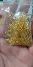 Lote de 100-200 Uds. De alfileres dorados y metálicos de rodio, accesorios para joyería, accesorios para manualidades DIY, 16, 20, 25, 30, 35, 40 y 45 mm