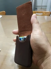 Tarjetero de cuero Pu para hombre y mujer, funda de Metal para tarjetas de crédito, venta al por mayor