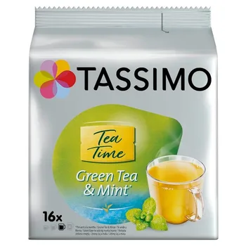 Green tea to mint, Tassimo 16 units
Green tea to mint, Tassimo 16 units