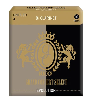 Rge10bcl400 grand concert select evolution canes for clarinet BB, size 4.0, 10 PCs, Rico
Rge10bcl400 grand concert select evolution canes for clarinet BB, size 4.0, 10 PCs, Rico