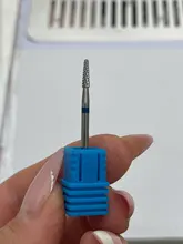 Brocas de carburo de tungsteno para uñas, 6 tipos de brocas de corte eléctrico para máquina de manicura, accesorios para limas de uñas