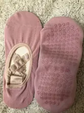 Las mujeres de encaje transpirable calcetines de Pilates de silicona Anti vendaje deslizante de baile de Ballet de Deportes de algodón calcetín sin espalda Yoga Fitness Calcetines