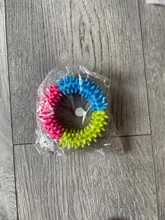 Anillo de espina Multicolor de goma TPR, juguete para mascotas, gato y perro, calidad Molar, juguete ambiental para gatos y perros