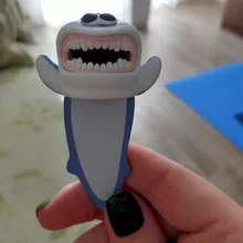 Marcapáginas en 3D de dibujos animados para niños, marcapáginas con diseño de animales en 3D de estilo Kawaii, con diseño de gato