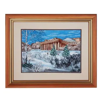 800 set for embroidery hobby & pro 'novosibirsk State Academic Opera and Ballet Theater, 36*26 cm 
800 set for embroidery hobby & pro 'novosibirsk State Academic Opera and Ballet Theater, 36*26 cm