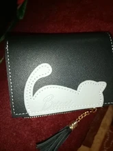 Cartera de piel sintética con cremallera para mujer, Cartera de marca de diseño, monedero, titular de la tarjeta femenina