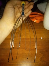 Masajeador relajante para la cabeza, masajeador relajante para el cuello, alivio del dolor de estrés, pulpo, cuero cabelludo, Spa, dolor de cabeza, estimula la circulación sanguínea