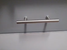 NAIERDI-Tirador de acero inoxidable para muebles de cocina, accesorio en forma de T de 2-24 con diámetro de 10mm para puertas de la cocina