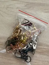 10 unids/lote 32mm 36mm 38mm bronce oro rodio plateado hallazgos de joyería, ganchos de cierre de langosta para collar y pulsera cadena DIY