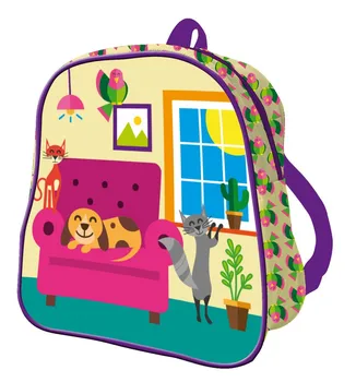 Backpack Nursery Animal 25x24 cm. 
Backpack Nursery Animal 25x24 cm.